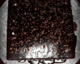 Foto langkah ke 12 dari resep Brownies Cokelat Kukus Ganache Siram.