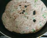 A picture of step 4 of Ragi Dosa.