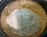 Une image de l'étape 4 de Flan aux pommes, vanille et fromage blanc (nappage myrtilles citron).