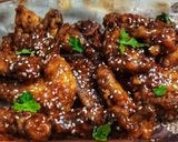 A picture of step 5 of Chicken spicy wings.