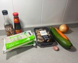 Foto del paso 1 de la receta: Nuditos de Konjac con verduras