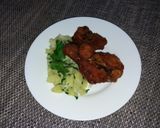 Denevérszárny petrezselymes burgonyával recept fázis 3 fotója