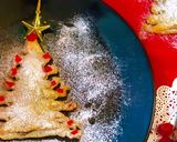 A picture of step 2 of Chocolate Cinnamon Puff tree 🌲.