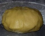 A picture of step 3 of Pine wheel cookies.