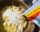 Foto del paso 3 de la receta: ESPINACAS MUY CREMOSAS 🍵🥬🍵🥬🍵(PARA SALSEAR PASTAS O COMO ACOMPAÑAMIENTO) 🍵🥬🧈🧀🍶🍵