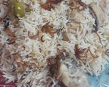 A picture of step 11 of Chicken yakhni pulao.