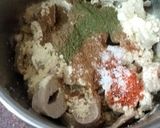 A picture of step 2 of Soya Malai Chaap.