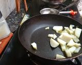 A picture of step 1 of Coconut peanut jeera aloo.