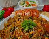 Foto langkah ke 6 dari resep Mie Goreng Jawa Nyemek.