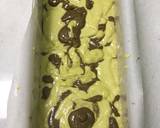 Matcha Choco Marble Cake langkah memasak 6 foto