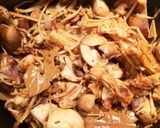 A picture of step 1 of Mushroom, Chickpeas Pilaf.