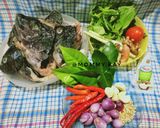 Foto langkah ke 1 dari resep Gulai Kepala Kakap Pedas.