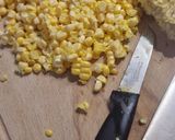 Zelleres paradicsomleves, sajtos, kukoricatallérokkal (vegán) recept fázis 1 fotója