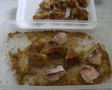 Foto del paso 3 de la receta: Canoa con dados de pescado
