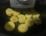 A picture of step 1 of Air Fryer Tostones.