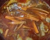 Gambar langkah 3 resipi Sundubu Jjigae (Soft Tofu Stew) Korean food.