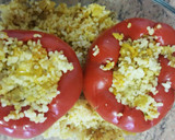 Foto del paso 5 de la receta: Pimiento relleno con champiñones y cus cus (vegano)