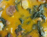 Foto del paso 5 de la receta: Potaje de garbanzos con acelgas y albóndigas de bacalao