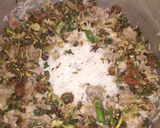 A picture of step 5 of White beef pulao.