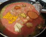 A picture of step 5 of Pav bhaji.