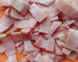 Foto del paso 2 de la receta: Ensalada de espinacas con tocino