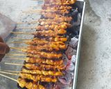 Foto langkah ke 5 dari resep Sate Ayam Bumbu Kacang Manis.