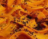 Une image de l'étape 4 de Tagliatelles de carottes à l'asiatique.