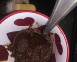 A picture of step 3 of Oreo biscuit ice cream.