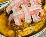 A picture of step 7 of Festive Turkey with Smoked Bacon.