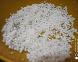 A picture of step 1 of Steamed Sabudana Papad.