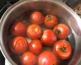 Foto del paso 2 de la receta: Salsa de tomates casera con un toque de panceta ! #mercado