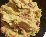 Foto del paso 6 de la receta: Calamares y berenjena a la plancha con guacamole acompañamiento