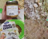 Foto langkah ke 1 dari resep Eggless Peanut butter Muesli cookies (oat cookies).