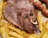 Foto del paso 4 de la receta: Bife de jamón con papas al horno al verdeo