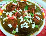 A picture of step 5 of Beetroot Spinach Kofta Curry.