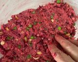 A picture of step 2 of Soft Melt in mouth Beetroot Paneer Kebabs.