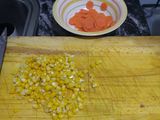 Pollo al verdeo con zanahorias y choclo