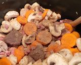 A picture of step 2 of Beef Bourguignon (Cookeo).