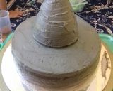 Foto langkah ke 8 dari resep 51 - Cake Tumpeng.
