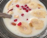 A picture of step 3 of Instant Banana Pomegranate Sweet Delight.
