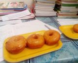 Foto langkah ke 9 dari resep Donat empuk tanpa kentang dan telur "recomended".