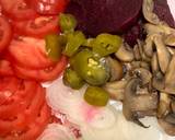 Domowy cheeseburger z w臋dzonym serem i sma偶onymi pieczarkami馃崝 krok przepisu 2 zdj臋cie