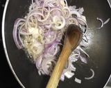 A picture of step 2 of Coconut cream green grams (pojo).