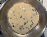 A picture of step 6 of Blueberry Pancakes.