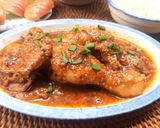 Hình bước làm 1 của món Gà sốt mè hấp dẫn