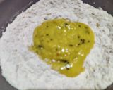 A picture of step 1 of Dal- oats paratha.