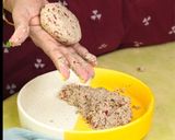 A picture of step 5 of Rajma Kebab Sandwich￼.