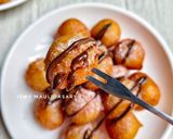 Foto langkah ke 4 dari resep Loukoumades (Donat Yunani).