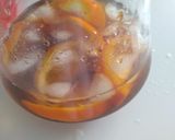A picture of step 2 of Cider Sangria.