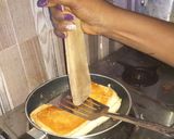 A picture of step 4 of African toast.
